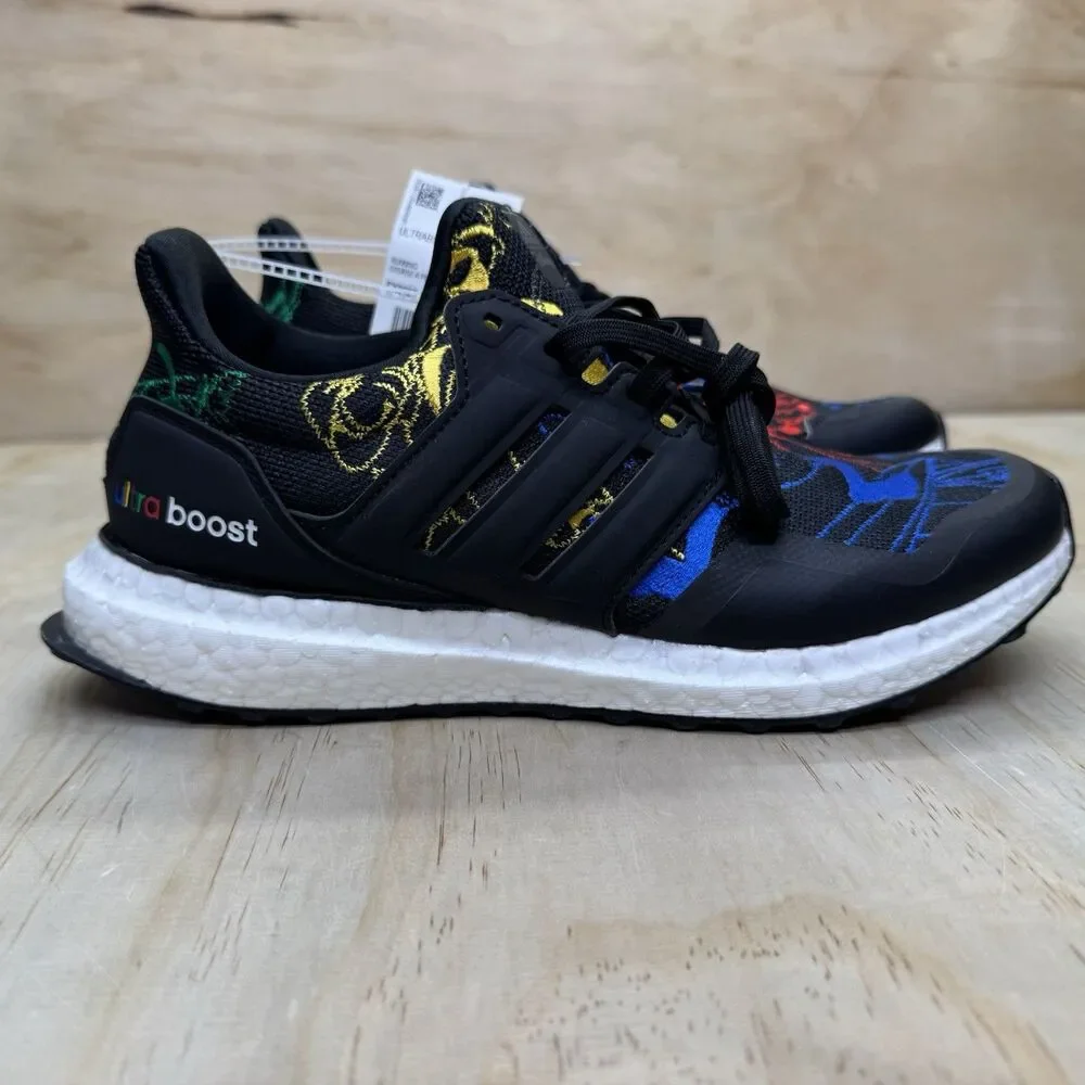NEW Adidas Ultra Boost DNA x Disney 'Goofy' Black Mens sz 7 FX0227 Black